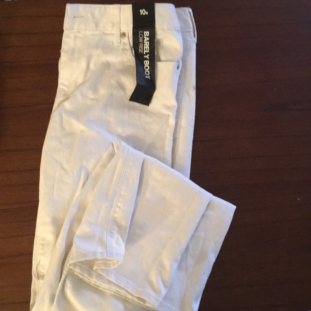 Brand New Express white jeans